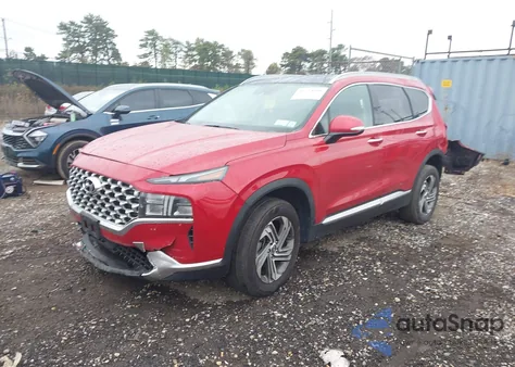 2022 Hyundai Santa Fe Sel from USA, damaged, VIN 5NMS3DAJXNH420371